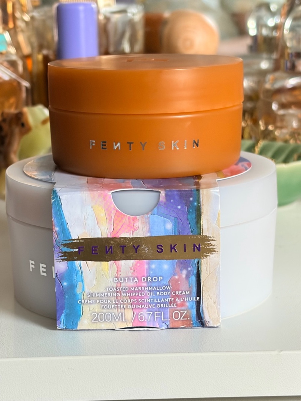 Fenty Skin Butta Drops in Toasted Marshmallow and Salted Caramel